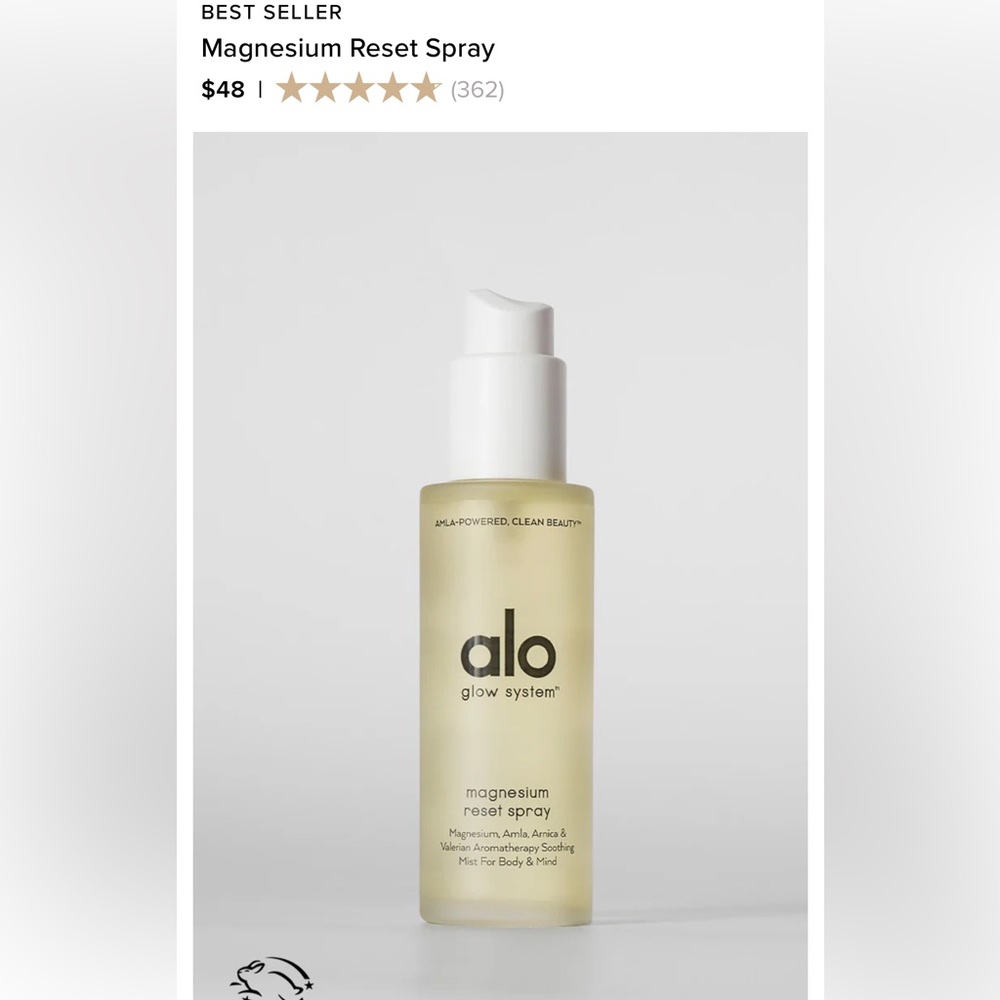 Alo Glow System Magnesium Reset Spray